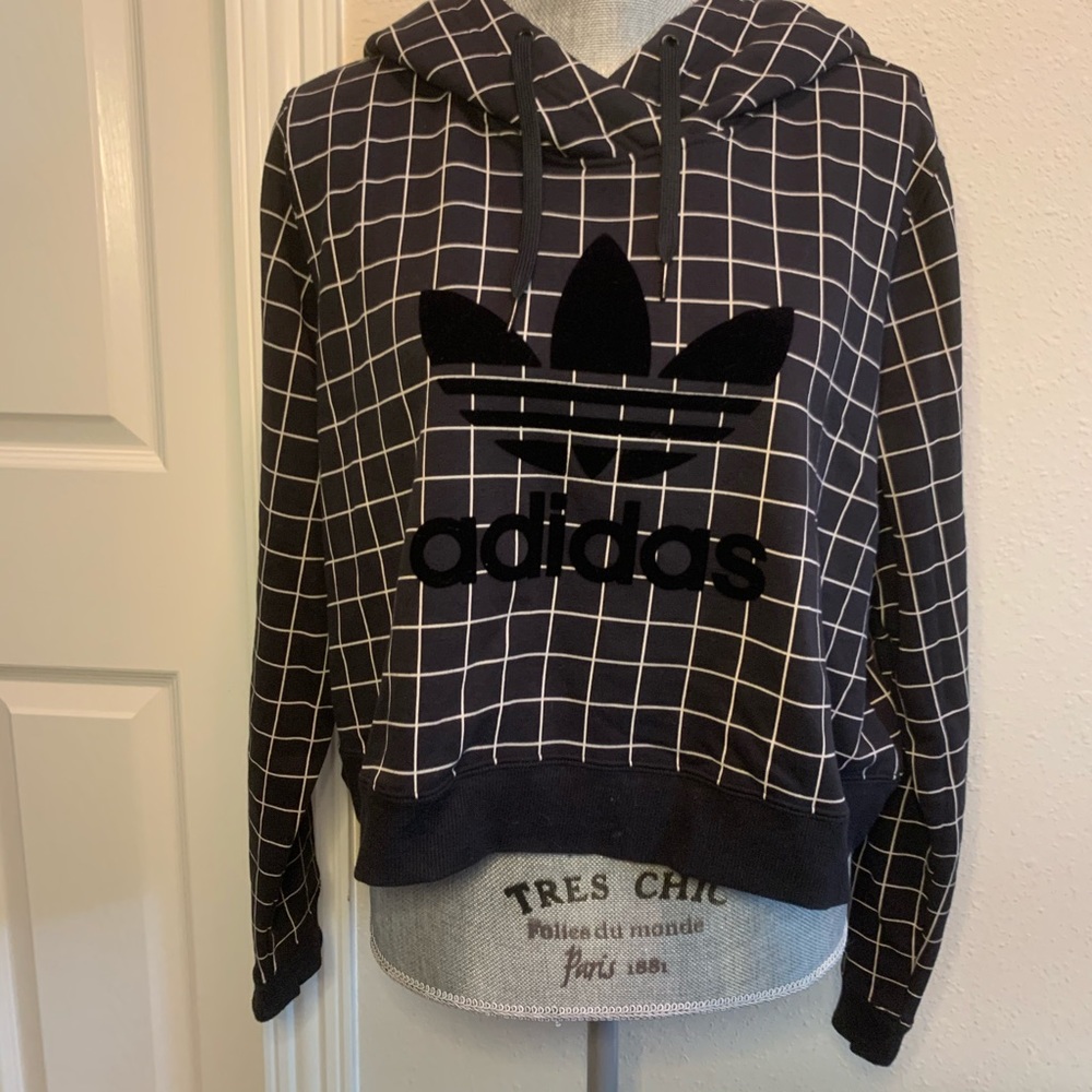 Adidas Cropped Hoodie